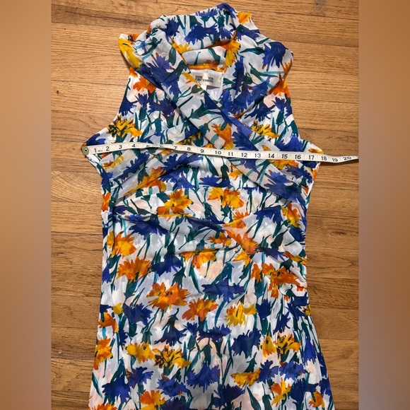 Diane von Furstenberg Blue Lovinia Sheath Dress - Picture 8 of 8